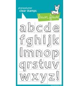 Lawn Fawn Quinn's ABCs LOWERCASE stamp set